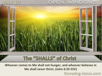 The “SHALLS” of Christ